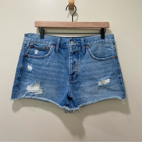 Madewell Relaxed Denim Shorts sz 28 - Picture 2 of 5